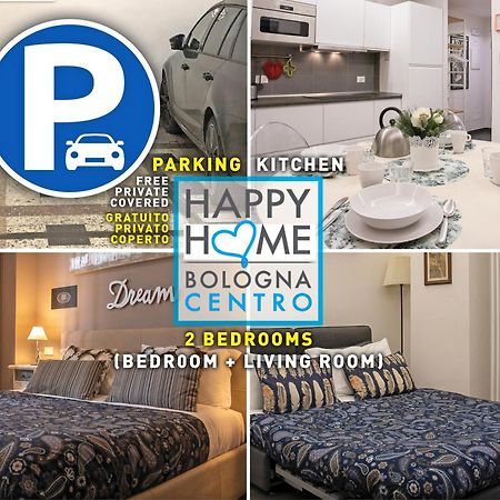 Happy Home Bo Centro Free Private Parking Bologna Bagian luar foto