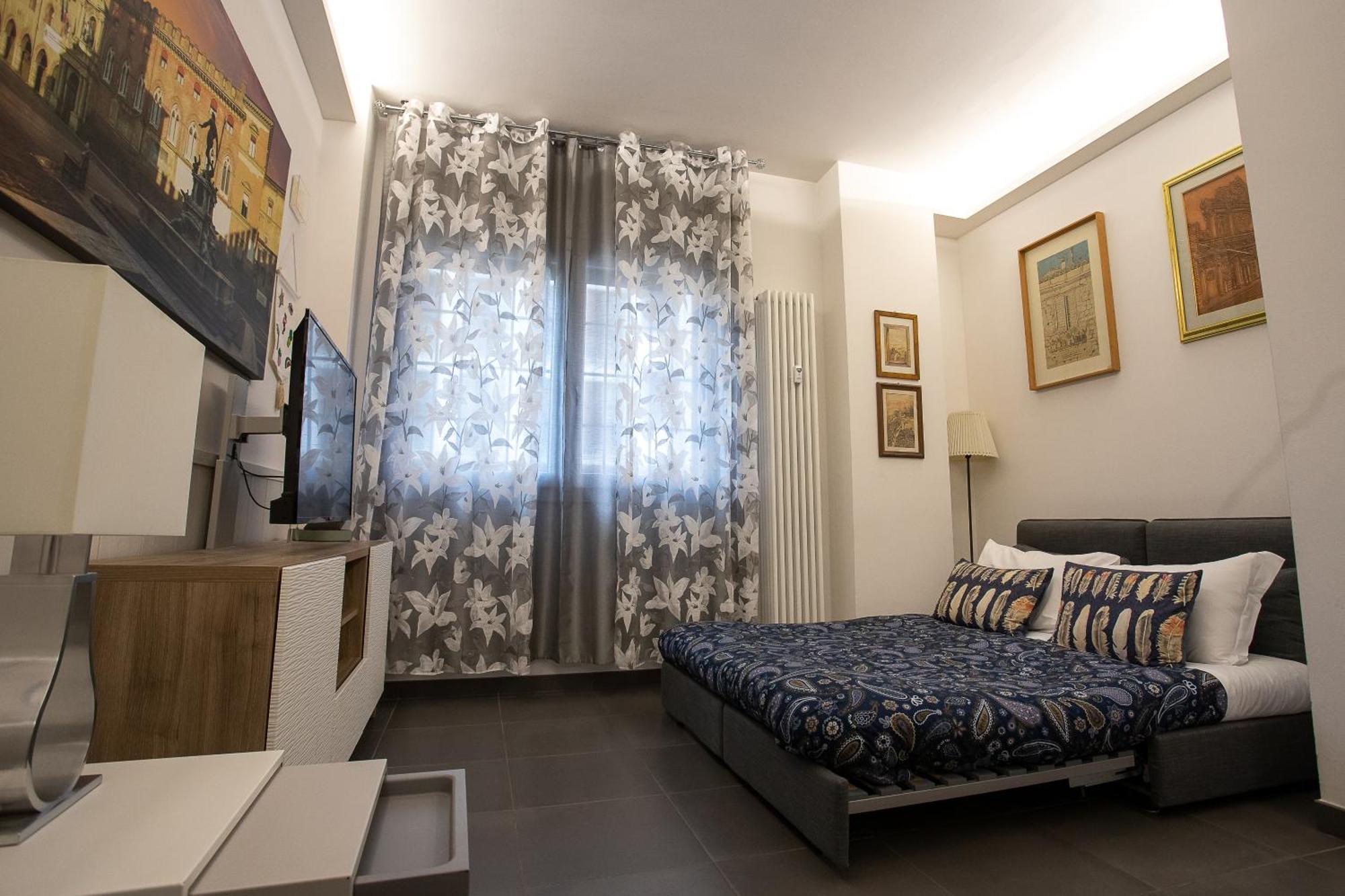 Happy Home Bo Centro Free Private Parking Bologna Bagian luar foto